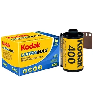 코닥 UltraMax 400 135 컬러 필름 36 35mm 스타일 필름 36 노출 코닥 M35/M38/울트라 F9 카메라 빈티지 카메라 롤