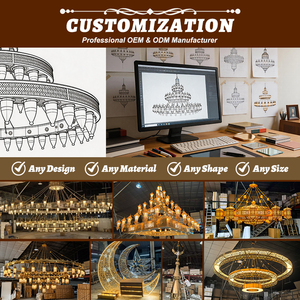 Arte antica Marocchino Lampadario di <span class=keywords><strong>Cristallo</strong></span> per Hotel - Product Image 3