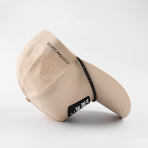 Casquette de sport en silicone avec logo, vente en gros, fabricant vietnamien, 5 casquettes de baseball personnalisées, casquette de golf unisexe respirante et imperméable, découpe laser - Product Image 5