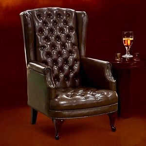 Chaise de canapé simple American Tiger Chaise de loisirs à dossier haut en cuir au design moderne pour le salon Balcon Hôtels <span class=keywords><strong>Cigar</strong></span> Lounges - Product Image 5