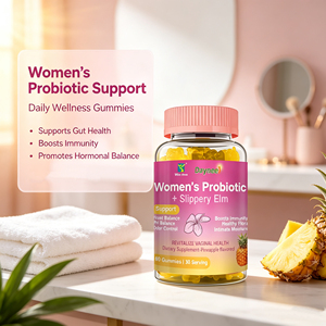 Gummies Probiotiques OEM ODM pour Femmes à l'Orme Rouge : Complément Gommeux pour la Santé Intestinale, l'Immunité et l'Équilibre Hormonal - Product Image 2