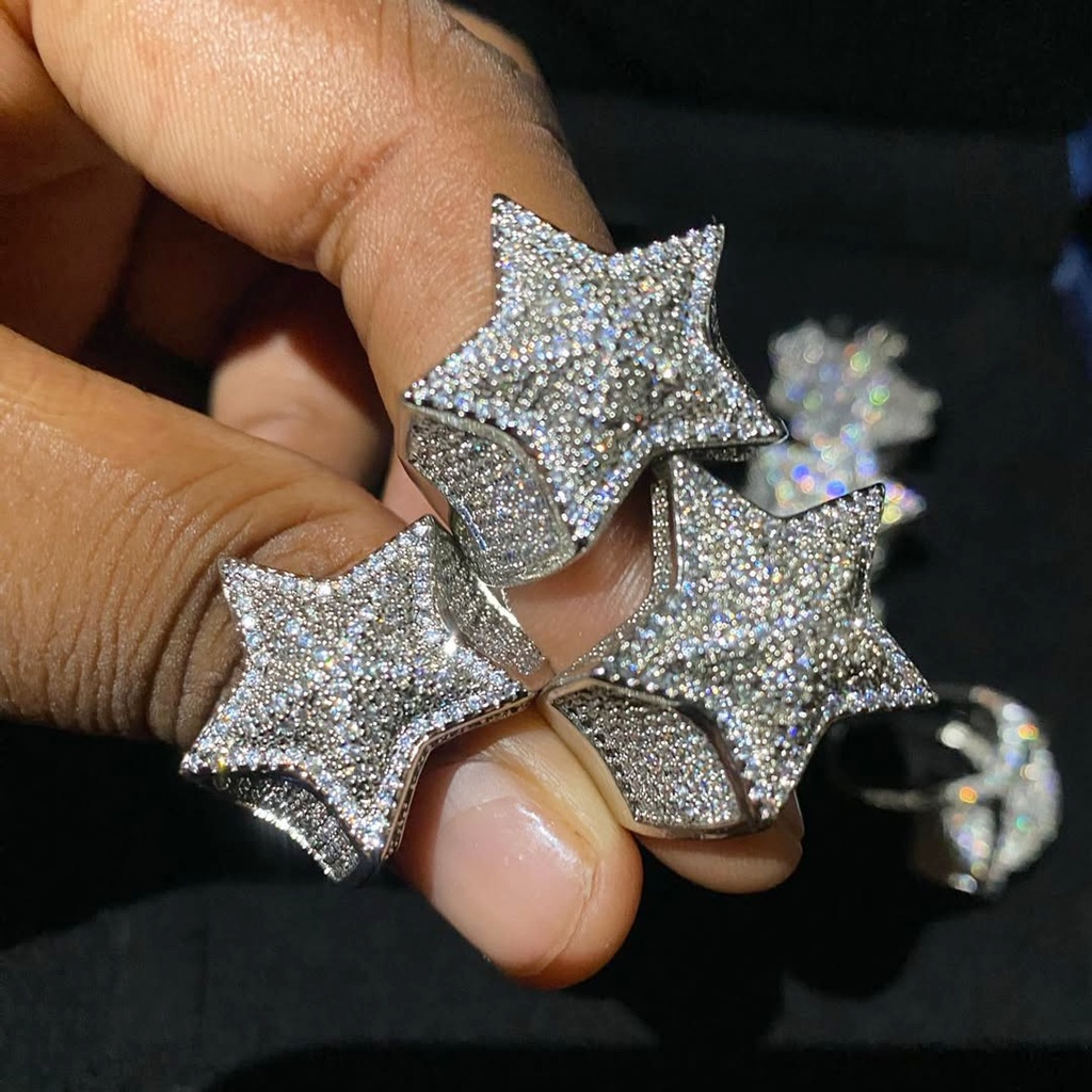 Cuban ring silver Style 1