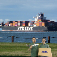 Expédition internationale de Chine vers la France États-Unis lcl fcl transitaire maritime fba tarifs de fret