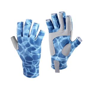 Men-Summer Sport-Outdoor Anti-Slips Quick-Dry Touchscreen-Sun UV-Protects <b>Fishing</b> <b>Gloves</b> Made By Pakistan - Product Image 1