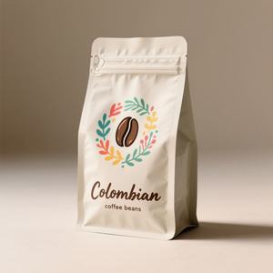 Sachets Doypack Ziplock Personnalisés en Aluminium et Plastique pour Compléments Protéinés, Grains de Café – 250g, 500g, 750g, 1kg - Product Image 2