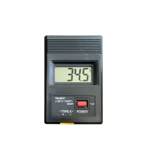 Termómetro electrónico industrial con pantalla digital 902C, medidor de temperatura de alta precisión de 3V y 9V, termopar ABS de alta temperatura - Product Image 5