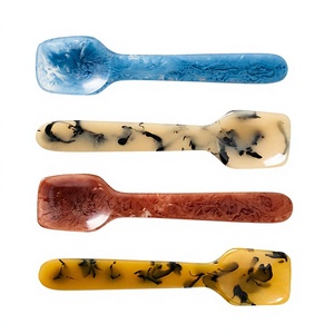 Cuchara de Servir de Resina con Mango Largo, Diseño Moderno, Ecológica, Hecha a Mano, de Lujo, Tamaño Personalizado, para Fiestas, FAIZA CRAFT - Product Image 1