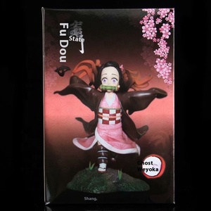 หุ่นสังหารอสูร GK Running nezuko Sister 30ซม. รูปร่างอะนิเมะบรรจุกล่องการออกแบบตัวละครการ์ตูน - Product Image 4