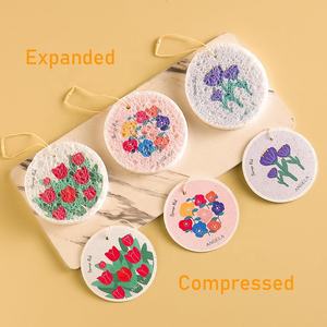 New <strong>Stuffs</strong> Custom Design Pulp Cotton Compression Dish Washing Sponge for Household <strong>Kitchen</strong> Cleaning - Product Image 6