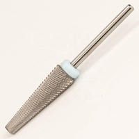 3/32 "2XF XXF gros sécurité électrique E fichier tungstène Super Long conique 5 en 1 carbure forets à ongles coupe croisée dans le stockage