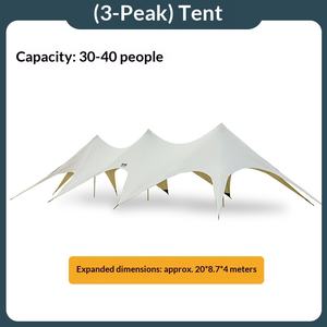 Bâche de <span class=keywords><strong>camping</strong></span> portable grande taille 160, pour 30-<span class=keywords><strong>40</strong></span> personnes, imperméable, résistante aux UV, quatre saisons, pour événements extérieurs, mariages, <span class=keywords><strong>camping</strong></span> - Product Image 5
