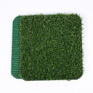 Gazon artificiel QIZHI, norme nationale transfrontalière, vert, épaissi, réaliste, pour parcs d'attractions extérieurs, écoles, sports et fitness - Product Image 2