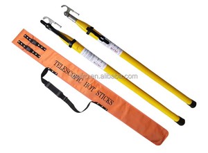 Bâton télescopique en résine époxy haute tension, 12 m de long, robuste, sans torsion - Product Image 3