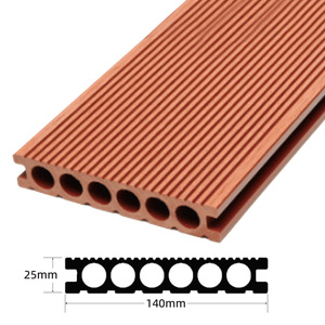 Ubin Lantai Komposit Kayu Plastik Gaya Baru yang Populer, Kualitas Baik Harga Terjangkau, Lantai Rekayasa WPC untuk Dek Luar Ruangan - Product Image 4