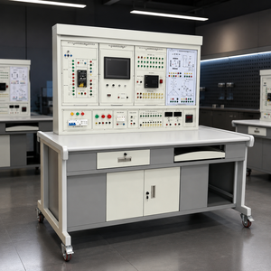 Station de travail diagnostique métallique professionnelle pour électriciens seniors avec alimentation électrique pour les laboratoires de <span class=keywords><strong>formation</strong></span> des instituts techniques - Product Image 1