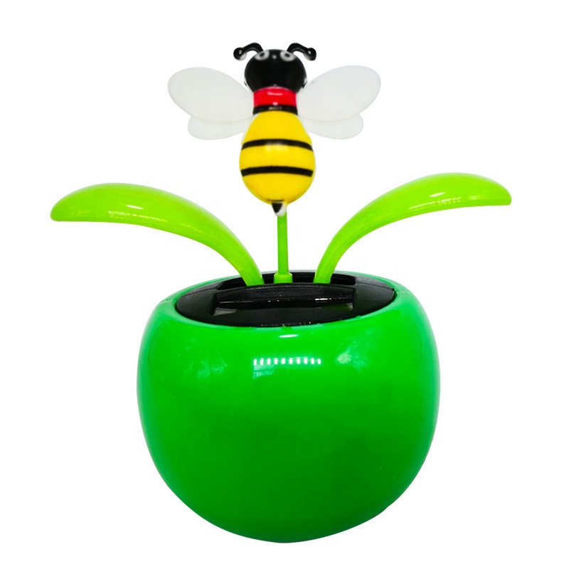 Автоматическая танцевальная игрушка в виде цветка, подарок, Новый Флип-клапан на солнечной батарее, танцевальный цветок для украшения автомобиля