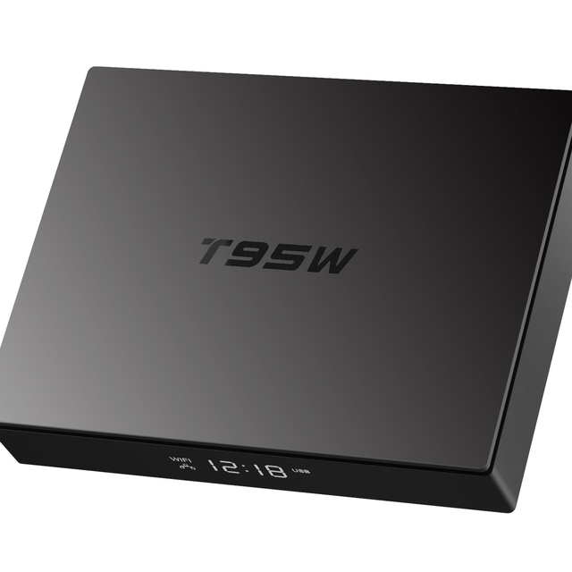 T95W ATV OS Android 11 4K Smart TV Box Dual Wi-Fi S905W2 2GB 16GB Quad Core Media Player Remote Control Android Set-Top Box