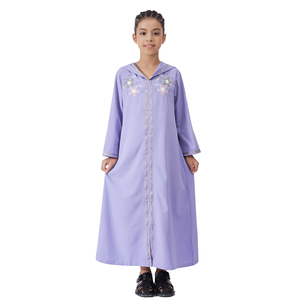 Robe de prière Abaya à capuche pour filles musulmanes, Kaftan turc, Robe arabe, Dubaï, Islam, Maroc, Robe de l'Aïd, Ramadan, Caftan, <span class=keywords><strong>Djellaba</strong></span>, Jalabiya - Product Image 6