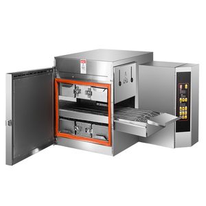 Multifunktion aler kommerzieller Förder ofen mit digitaler Steuerung | Restaurant Verwenden Sie kontinuierliches Backen für mehrere Lebensmittel typen 1 Jahr - Product Image 3