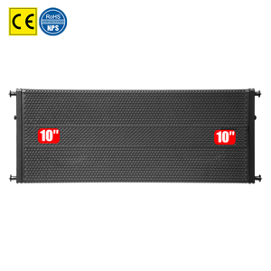 Sistema PA Professionale a 2 Vie con Doppio Altoparlante Line Array da 10 Pollici, 136dB, per Concerti, Tour, Eventi e Installazioni Sceniche - Product Image 1