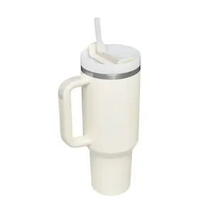 40 oz Mug Tumbler With Ceramic Coating. Vacuum Insulated Travel