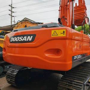 ใช้ DOOSAN DX225 22.5TON รถขุดตีนตะขาบขนาดใหญ่ DX60 DX80 DX140 DX225LC DX300LC DH220LC - Product Image 3