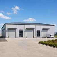 Structure en acier préfabriquée galvanisée à chaud pour bâtiment à ossature portique pour entrepôt industriel