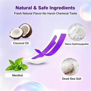 Strisce Sbiancanti per Denti di 4a Generazione, <span class=keywords><strong>Grado</strong></span> Alimentare, Dissolvibili, Antiscivolo, Sicure per lo Smalto, Professionali - Product Image 4