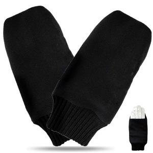 Gants <span class=keywords><strong>de</strong></span> golf chauds et coupe-vent d'hiver pour hommes et femmes Sports <span class=keywords><strong>de</strong></span> plein air Gants à manches d'hiver en double polaire pour les golfeurs - Product Image 5