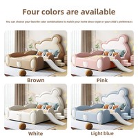 Luxus bett King Size Bett rahmen King Size Kleines Bett für 12 Jahre altes Kinder bett Haus rahmen Bett Queen Kinder Einzel bett