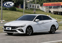 Voiture d'occasion Hyundai Elantra 2023 1.5L CVT LUX GLX Elite Conduite à gauche Berline Peinture d'origine Stock Vente en gros Livraison rapide
