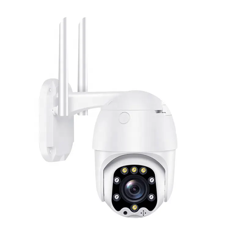 CamHi-cámara inteligente cctv de 1080P, dispositivo de seguimiento automático, visión nocturna, resistente al agua, compatible con 128GB, 2MP, MINI IP, PTZ, domo