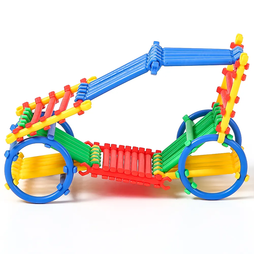 Potentiële Fabriek Op Maat Gemaakt China Plastic Luxe Creatieve Bouwsteen Stamwetenschap Kind Productie Speelgoed Kinderen
