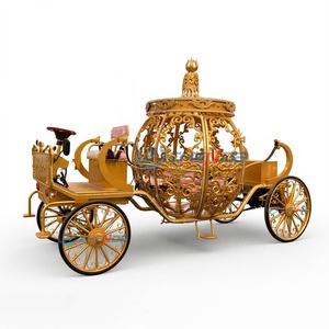 Charrette électrique en forme de citrouille Zhenda pour mariage et visites touristiques, couleur personnalisable, prix d'usine - Product Image 2