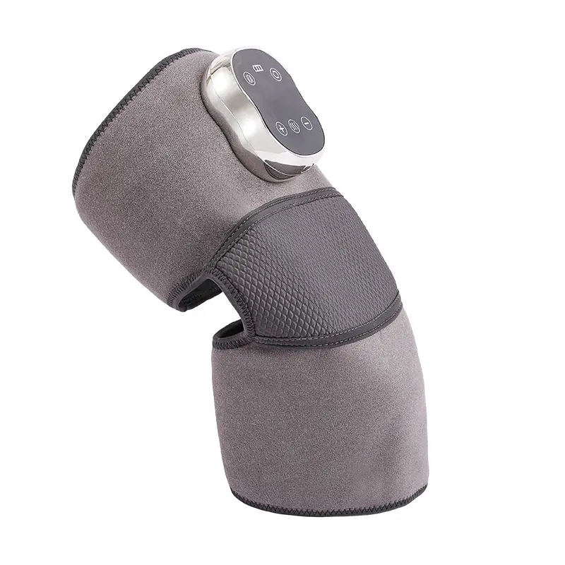 2023 New Design rechargeable portable heated knee joint brace heating massager vibration compression with heat for arthritis