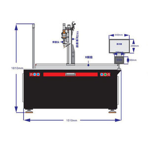 Soldadora Láser de Fibra de Plataforma 1510mm x 1810mm de Alta Precisión para Soldadura de Piezas Médicas con Abrazaderas - Product Image 1