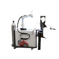 Robot de soudage collaboratif 10 kg RW10, positionneur de grandes pièces industrielles, axe mobile