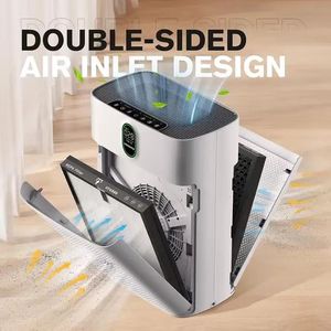 Purificateur d'air intelligent WIFI domestique 2025 avec filtre à charbon actif 13, minuterie et fonctions AQI multiples - Product Image 5