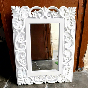 Direct Factory Supply Modern High Polished Silver Framed Wall <b>Mirror</b> Lightweight Handmade <b>Bathroom</b> Home Decor Moisture Resistant - Product Image 1