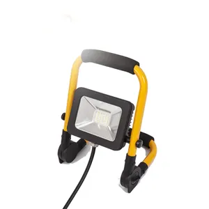 Luz de inundação led recarregável de trabalho do halide de metal smd do toque 20w