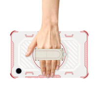 Pelindung kasar tahan guncangan, untuk Samsung Galaxy Tab A9 8.7 ''X110 X115 X117, Kickstand ramah anak-anak