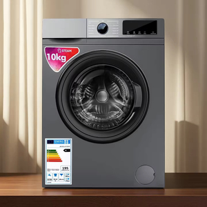 Lave-linge intelligent à chargement frontal entièrement automatique 10 kg avec fonction vapeur et sécurité enfant, idéal pour la maison et la famille - Product Image 6
