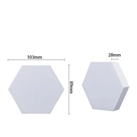Lampe quantique modulaire hexagonale à commande par application ETOP, lumière murale LED RGB pour la décoration de la chambre à coucher et de la salle de jeux