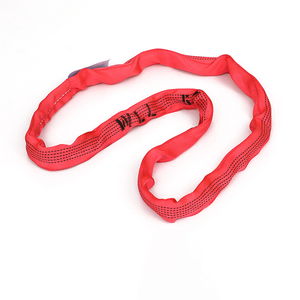무거운 리프트를위한 1 톤 라운드 폴리에스터 소프트 플랫 웨빙 리프팅 슬링 - Product Image 5