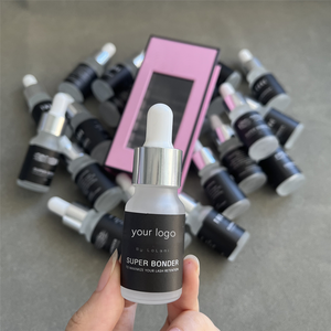 Pegamento para Extensión de Pestañas de Larga Duración de Marca Privada Personalizada, <span class=keywords><strong>Super</strong></span> <span class=keywords><strong>Bonder</strong></span>, Pegamento Transparente para Pestañas de Visón, Pegamento Fuerte para Extensión de Pestañas - Product Image 1