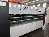 Machine de découpe semi-automatique pour carton ondulé, nouvelle génération, avec lame fine, rainureuse et rainureuse à fentes pour la fabrication de cartons