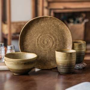 Assiettes à dîner en céramique de style japonais de 8 pouces <span class=keywords><strong>pour</strong></span> restaurant, <span class=keywords><strong>cuisine</strong></span>, vaisselle, service, assiette à sushi en porcelaine - Product Image 2