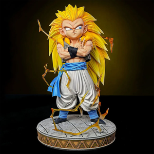 Figura de Acción Personalizable de <span class=keywords><strong>Gotenks</strong></span>, Personaliza Tu Diseño Único de Fusión con Accesorios y Detalles - Product Image 3