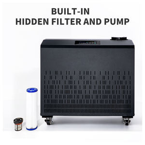 Refrigeratore d'Acqua Idroponico 1.5HP Sistema di Immersione Fredda con Tecnologia di Raffreddamento a Ghiaccio e Aria per Uso Interno - Product Image 2