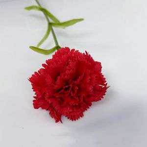 Fiori di Garofano in Seta Realistici di Alta Qualità, Bianchi e <span class=keywords><strong>Rosa</strong></span>, <span class=keywords><strong>per</strong></span> la Festa della Mamma, Decorazione Casa e Vaso - Product Image 5